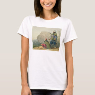 Camiseta Os soldados de infantaria de Afghaun em seu