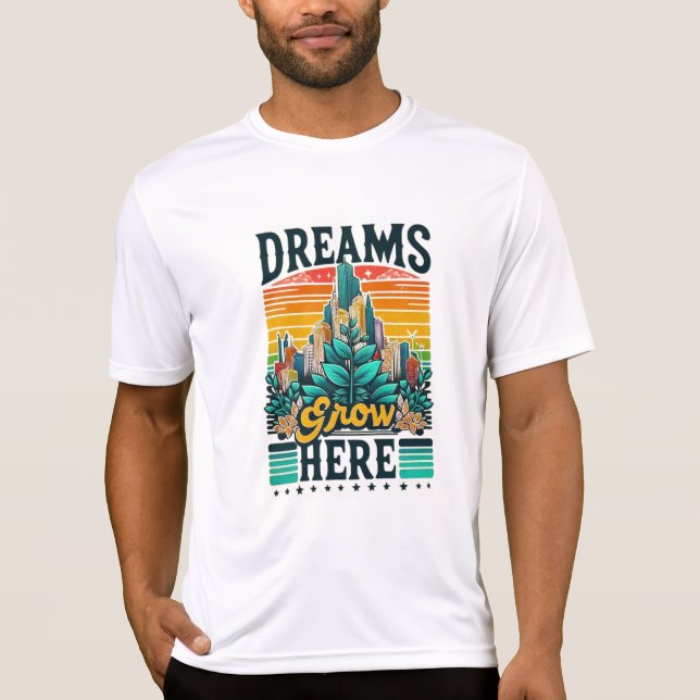 Camiseta Os Sonhos Crescem Aqui (Frente)