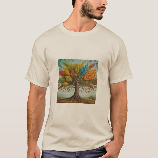 Camiseta Os Sonhos Crescem Aqui." (Frente)