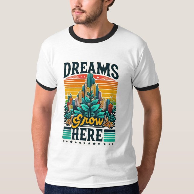 Camiseta Os Sonhos Crescem Aqui (Frente)