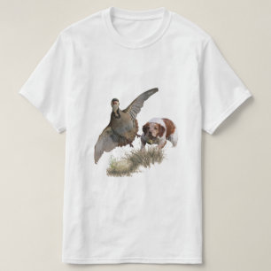 Camiseta Os Spaniels da Bretanha, Brittany Francês, Cão de
