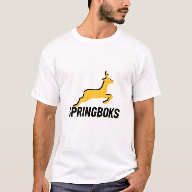 Camiseta Os Springboks Clássicos, Essencial Camisa-T (Frente)