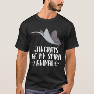 Camiseta Os Stingrays São O Meu Animal Espirituoso