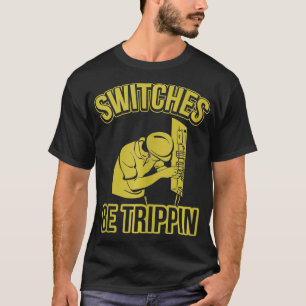 Camiseta Os Switches São Fusíveis Mestra Elétrica Engraçada