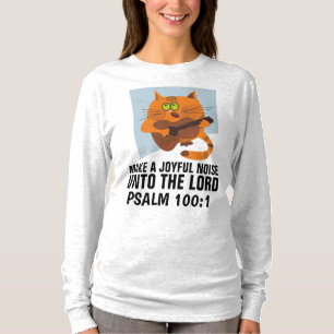 Camiseta Os t-shirt cristãos, FAZEM um RUÍDO ALEGRE