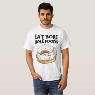 Camiseta Os t-shirt da ROSQUINHA, COMEM MAIS ALIMENTOS do