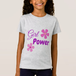 Camiseta Os t-shirt das meninas do poder da menina