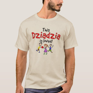 Camiseta Os t-shirt de primeira geração poloneses Dziadzi
