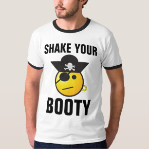 Camiseta Os t-shirt engraçados do PIRATA, AGITAM SEU