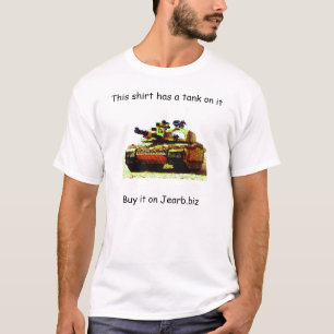 Camiseta Os tanques são radicais