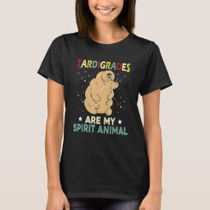 Camiseta Os Tardígrados São O Meu Espírito De Dar Uva Para