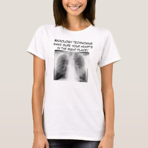 Camiseta Os técnicos da radiologia certificam-se…