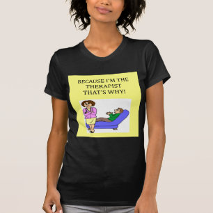 Camiseta os terapeutas sabem o melhor