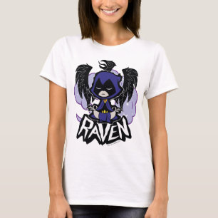 Camiseta Os titã adolescentes vão! ataque do corvo de