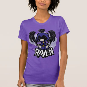 Camiseta Os titã adolescentes vão! ataque do corvo de  