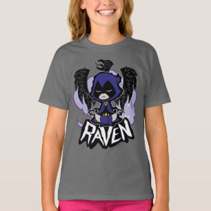 Camiseta Os titã adolescentes vão! ataque do corvo de  