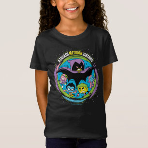 Camiseta Os titã adolescentes vão! corvo "Azarath Metrion