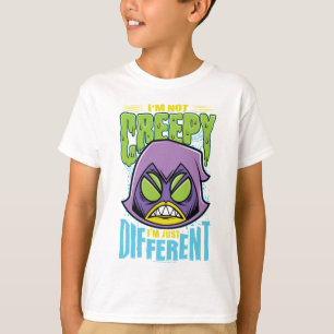 Camiseta Os titã adolescentes vão! corvo de "nao