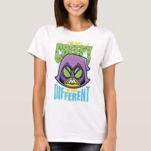 Camiseta Os titã adolescentes vão! corvo de "nao