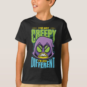 Camiseta Os titã adolescentes vão! corvo de "nao