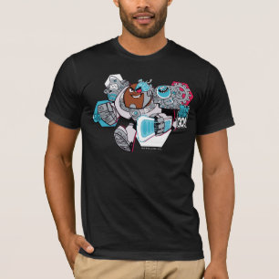 Camiseta Os titã adolescentes vão! gráfico do arsenal do