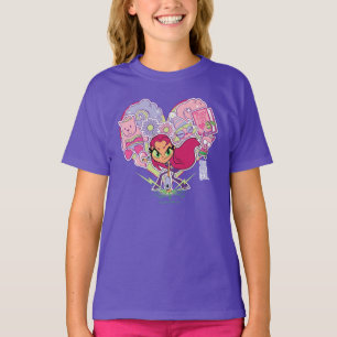 Camiseta Os titã adolescentes vão! gráfico do perfurador