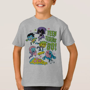 Camiseta Os titã adolescentes vão! gráfico Gnarly da piz