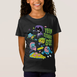 Camiseta Os titã adolescentes vão! gráfico Gnarly da piz
