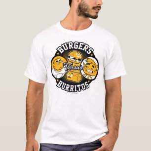 Camiseta Os titã adolescentes vão! hamburgueres de   cont