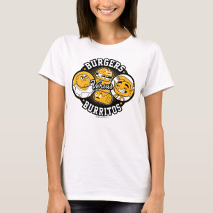 Camiseta Os titã adolescentes vão! hamburgueres de   cont
