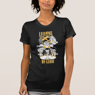 Camiseta Os titã adolescentes vão! liga de   dos pés