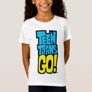 Camiseta Os titã adolescentes vão! logotipo de