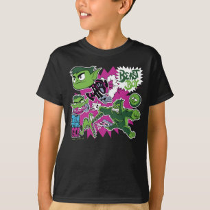 Camiseta Os titã adolescentes vão! menino Shapeshifts do