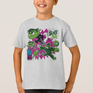 Camiseta Os titã adolescentes vão! menino Shapeshifts do