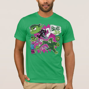 Camiseta Os titã adolescentes vão! menino Shapeshifts do