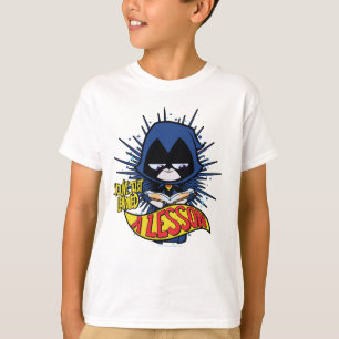Camiseta Os titã adolescentes vão! O corvo de "aprendeu
