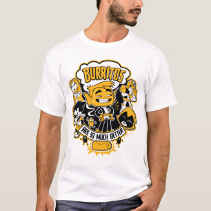 Camiseta Os titã adolescentes vão! O menino "Burritos do