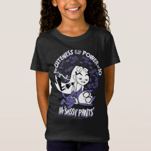 Camiseta Os titã adolescentes vão! Starfire & Sr. Sassy