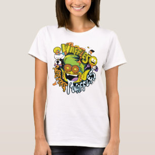 Camiseta Os titã adolescentes vão! Waffles do menino do