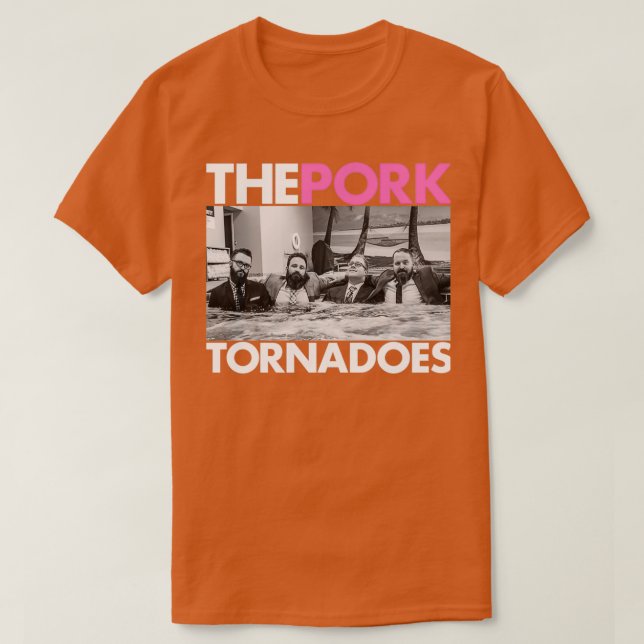 CAMISETA OS TORNADORES DE PORCO (Frente do Design)