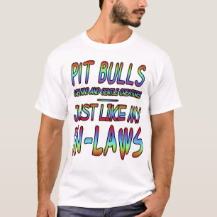 Camiseta Os touros são criaturas gentis e gentis