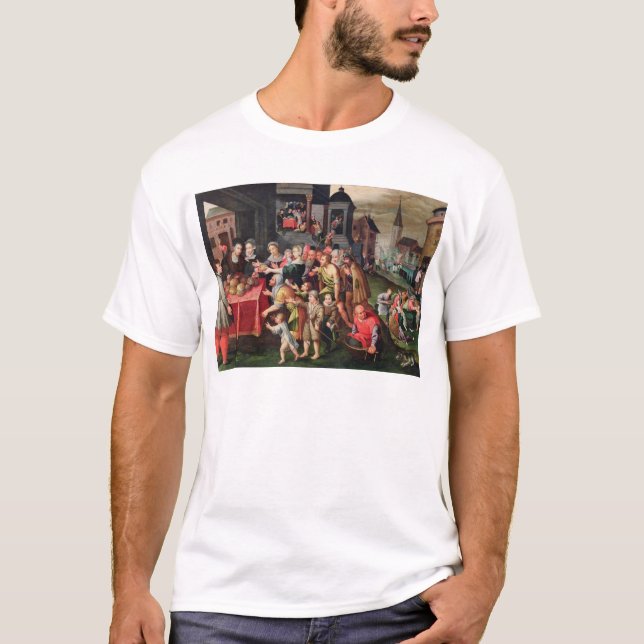 Camiseta Os trabalhos do compaixão (Frente)