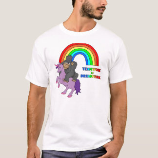 Camiseta Os trabalhos em equipe são Dreamwork