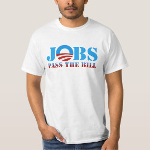 CAMISETA OS TRABALHOS PASSAM A CONTA DE OBAMA