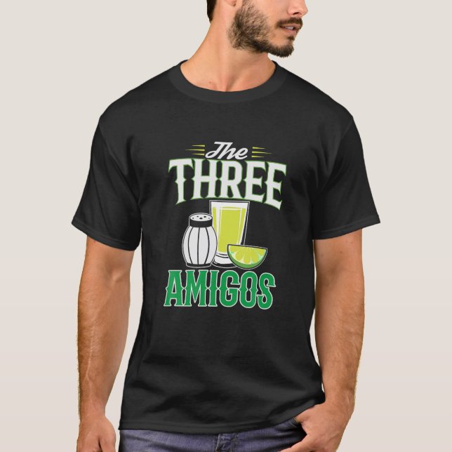 Camiseta Os Três Amigos Cinco De Mayo Shirt Dotaram O Shir (Frente)