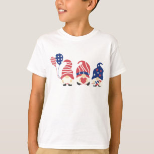 Camiseta Os Três Gnomos Patrióticos