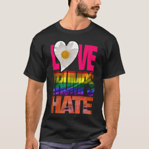 Camiseta Os trunfos do amor deiam o t-shirt escuro