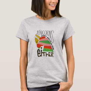 Camiseta Os Unicórnios Não Acreditam Em Você, Nem Na Cam