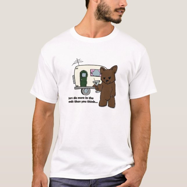 Camiseta Os ursos fazem mais… (Frente)