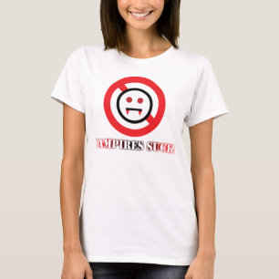 Camiseta Os vampiros sugam! T-shirt
